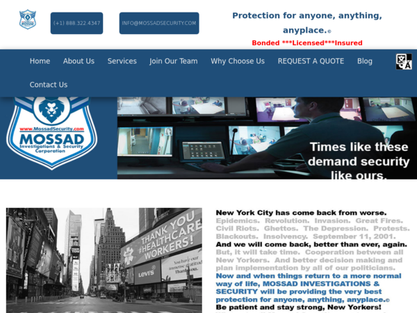 Mossad Investigations & Security Corporation
