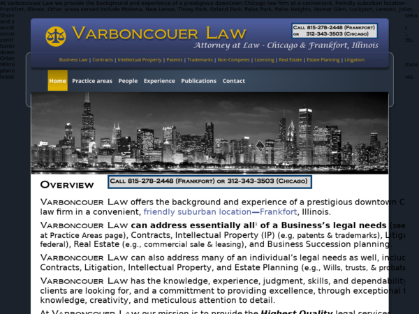 Varboncouer Law