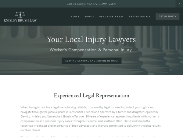 Knisley Brush Law, Worker's Compensation