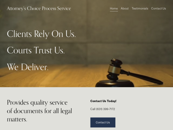 Attorney's Choice Process Srvr