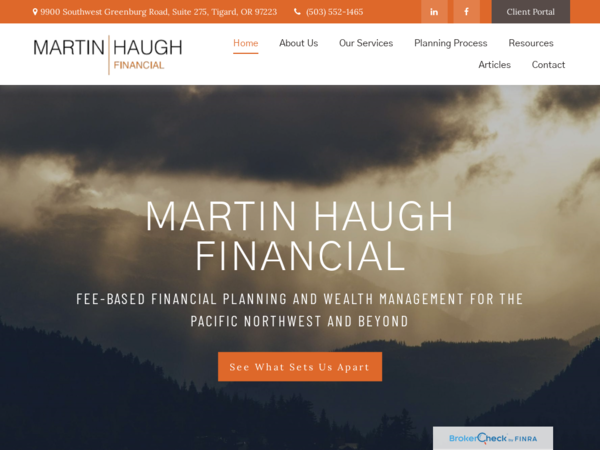 Martin Haugh Financial