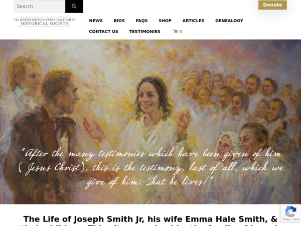 Joseph Smith Jr & Emma Hale