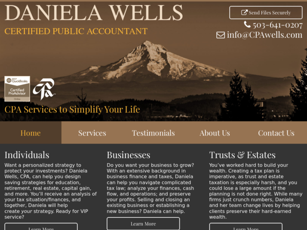 Daniela Wells Certified Public Accountant