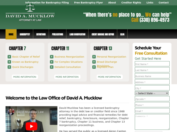 David A. Mucklow Attorney at Law