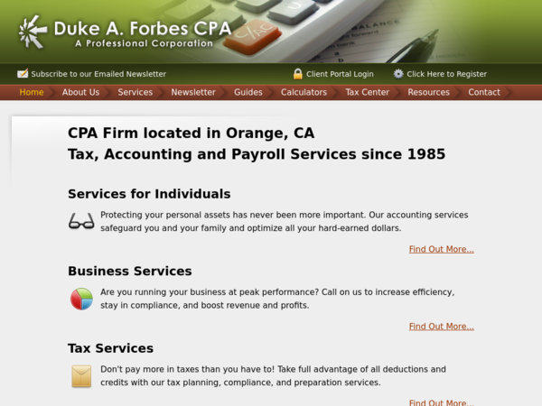 Duke A. Forbes CPA