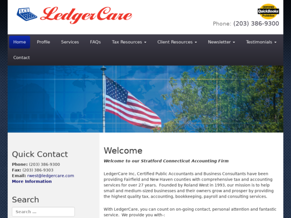 Ledgercare: Payroll, Book-Keeping, Accounting/Tax Services