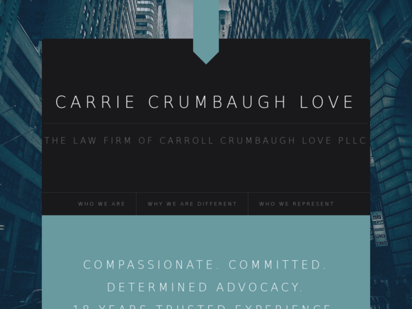 Carrie Love :: the Law Firm of Carroll Crumbaugh Love
