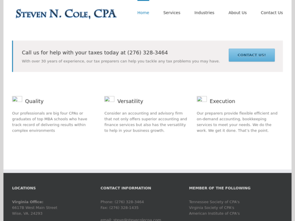 Steven N. Cole, CPA