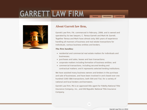 Garrett Law Firm P.A.