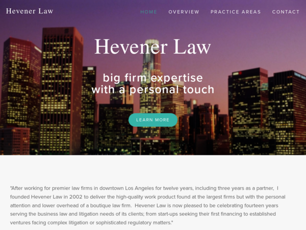 Hevener Law