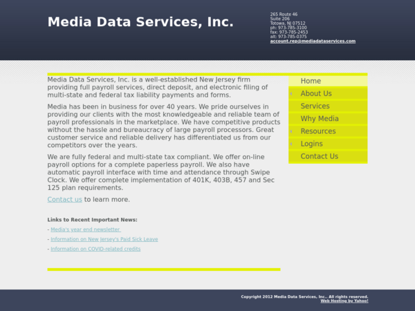 Media Data Services