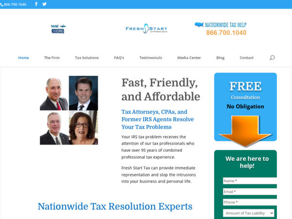 Fresh Start Tax