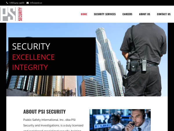 PSI Security and Investigations
