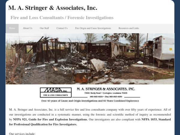 M A Stringer Associates