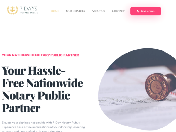 7 Days Notary Public