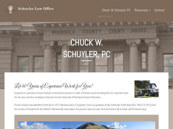 Schuyler Law Office; Charles W. Schuyler
