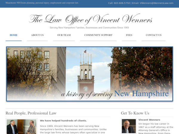 Vincent Wenners Law Office