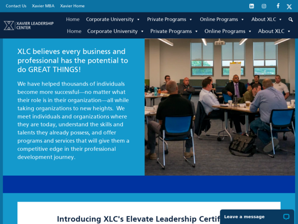 Xavier Leadership Center