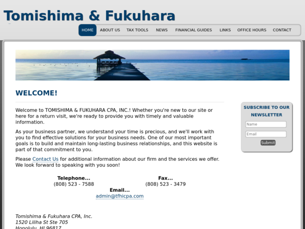 Tomishima & Fukuhara CPA