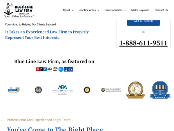 Blue Line Law Firm