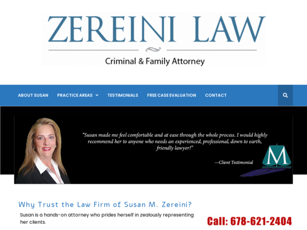 The Law Office of Susan M. Zereini.