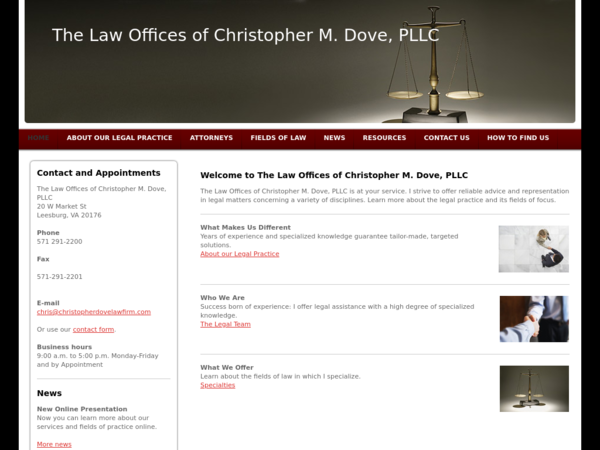Christopher M Dove Law Offices
