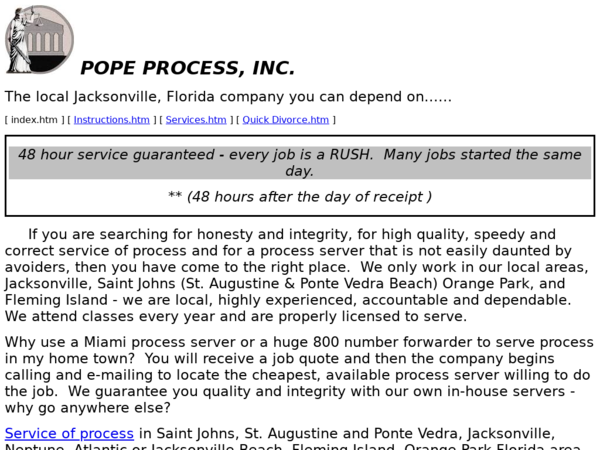 Pope Process and Paralegal Services