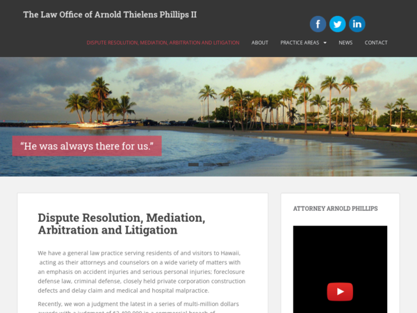 The Law Offices of Arnold T. Phillips II