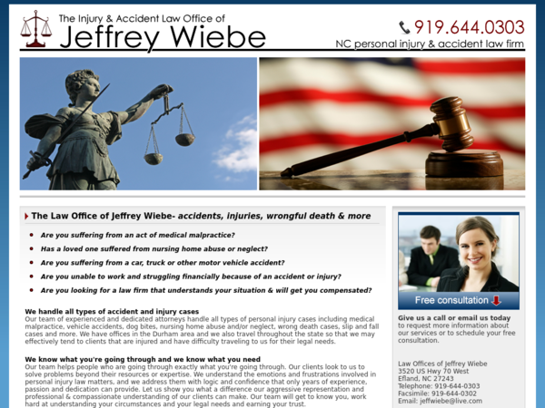 Law Offices Of Jeffrey J. Wiebe