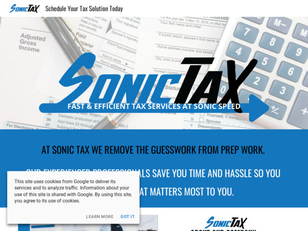 Sonic Tax