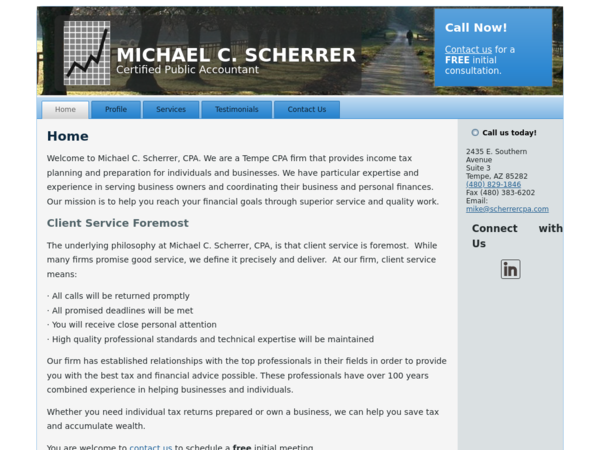 Michael C. Scherrer, CPA