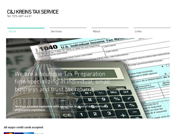 C & J Kreins Tax Services EA