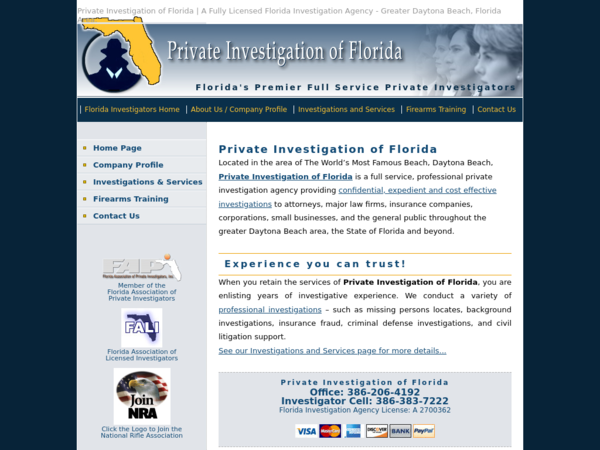 Private Investigation of Florida