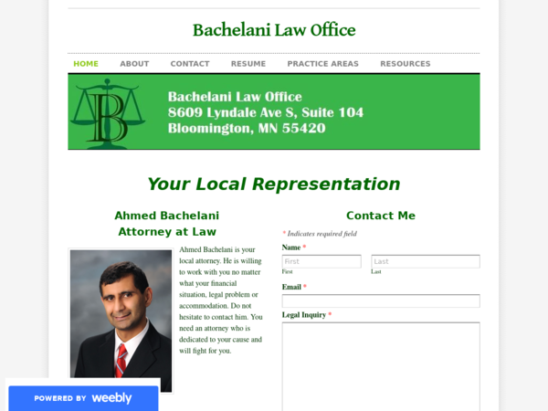 Bachelani Law Office