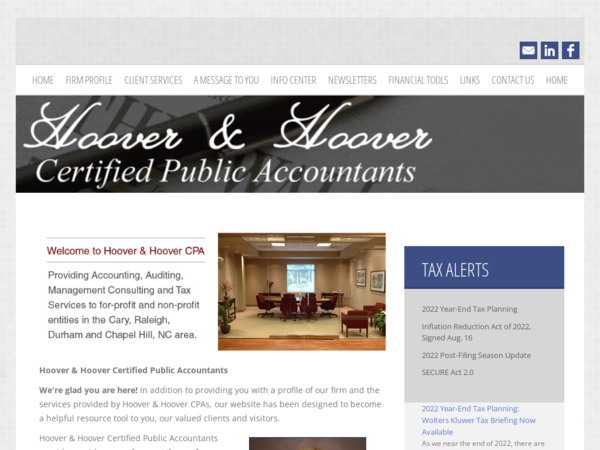Hoover & Hoover Certified Public Accountants