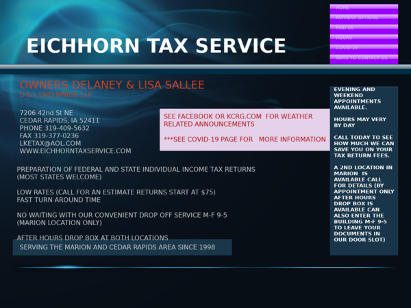 Eichhorn Tax Service