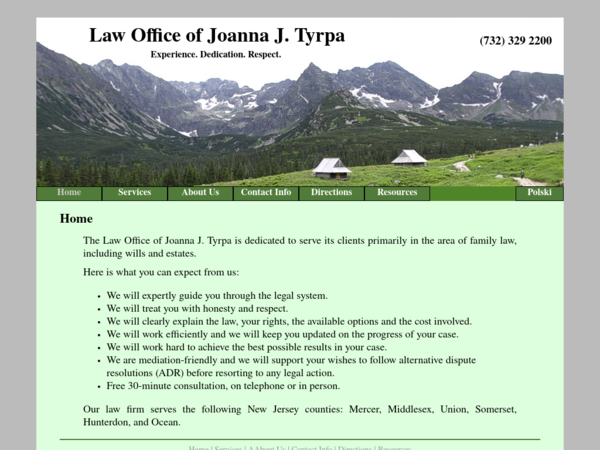 Tyrpa Joanna Esq., Family Law & Mediation Office