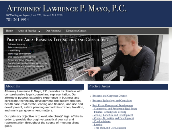 Mayo Lawrence P