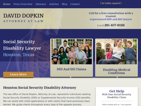 David Dopkin, Attorney at Law