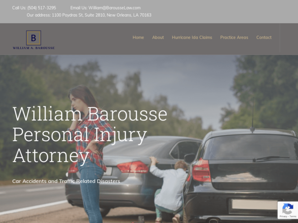 William A. Barousse, New Orleans Personal Injury Attorney