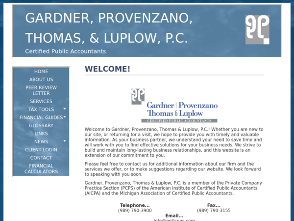 Gardner, Provenzano, Thomas & Luplow - Luplow Brett A CPA
