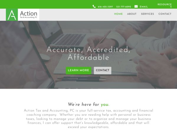 Action Tax and Accounting, Grand Haven, MI