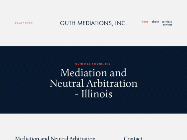 Guth Mediations
