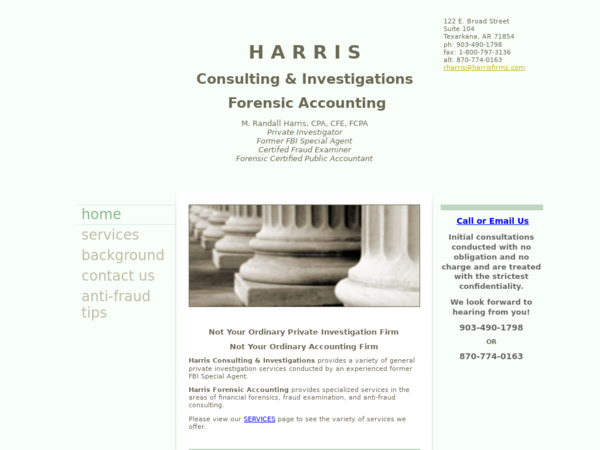 Harris Consulting & Investigations / Harris Forensic Accounting