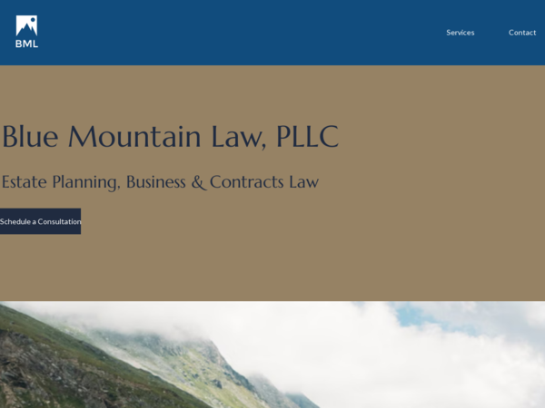 Blue Mountain Law