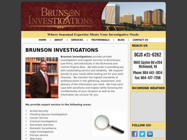 Brunson Investigations & Private Detective