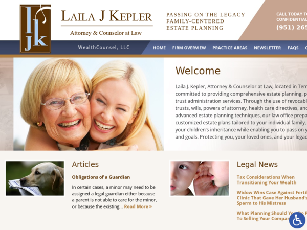 Laila J. Kepler, Attorney & Counselor at Law