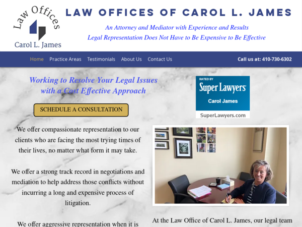 Law Offices of Carol L. James