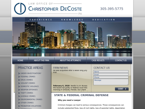 Law Office of Christopher Decoste
