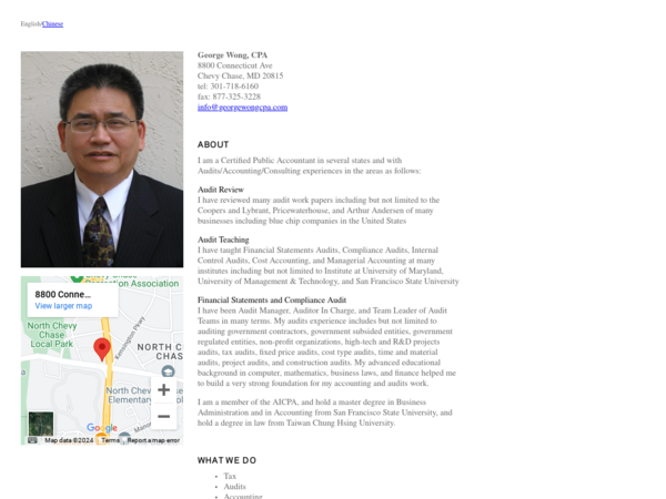 George Wong Cpa, PA